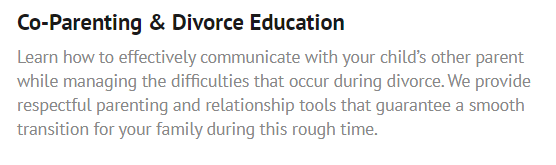 Course: Co-Parenting and Divorce Education